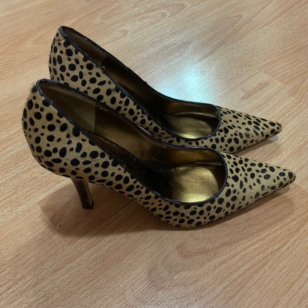 Nine West Barbe Cheetah Print Pumps